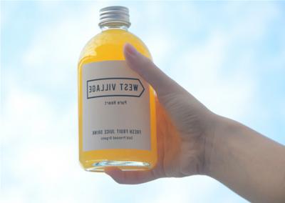 150ml transparent juice bottle