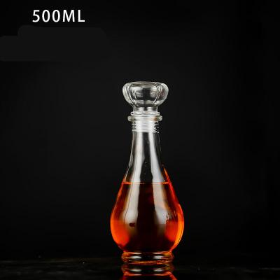 500ml glass wine bottle