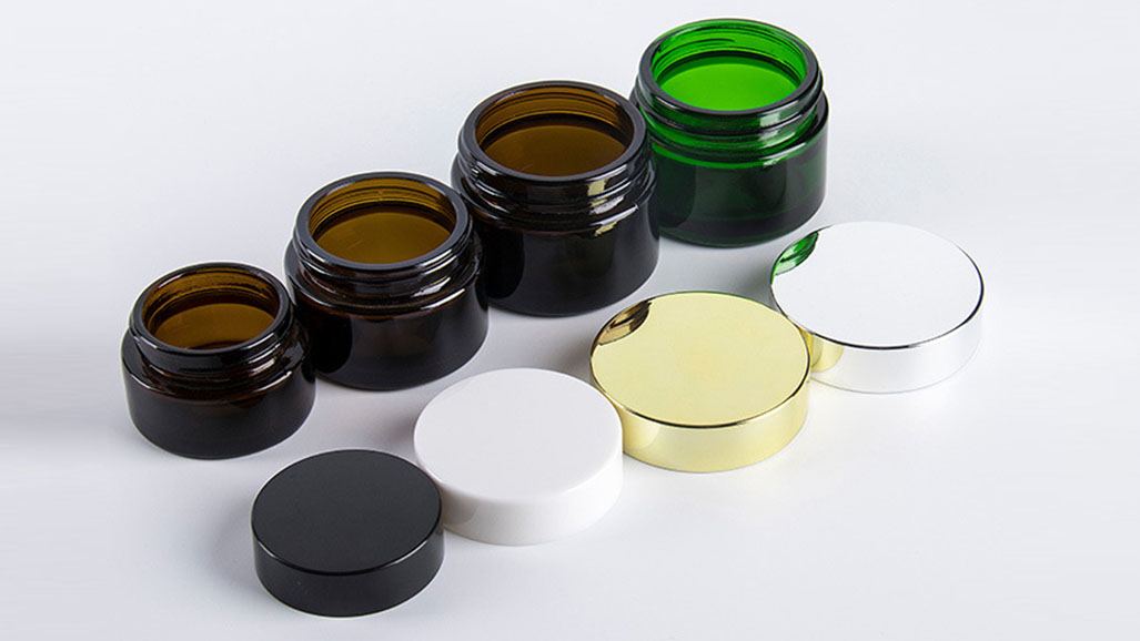 Quais são os diferentes tipos de frascos de cosméticos?